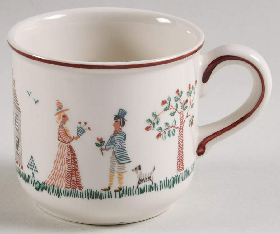 American Sampler Flat Cup by Villeroy & Boch-1
