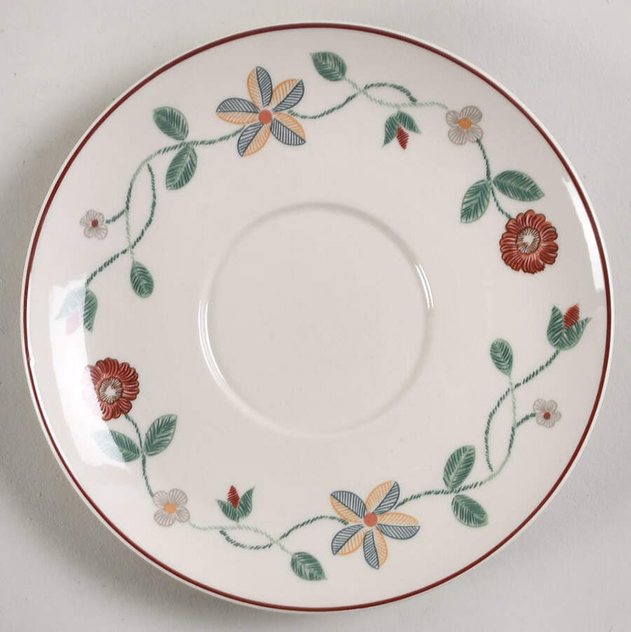 American Sampler Saucer for Flat Cup by Villeroy & Boch-1