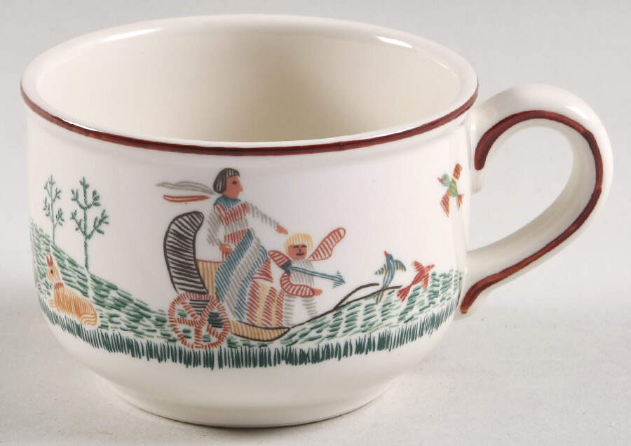 American Sampler Flat Cup by Villeroy & Boch-1