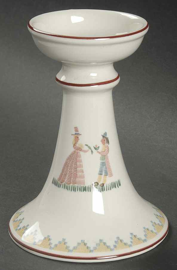 American Sampler 5" Candlestick by Villeroy & Boch-1