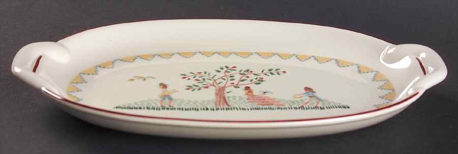American Sampler Pickle Dish by Villeroy & Boch-1