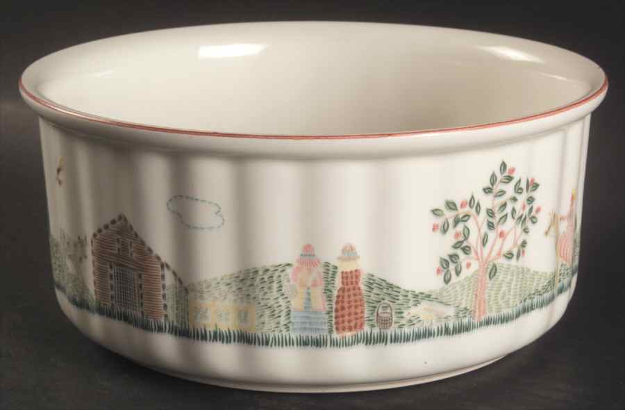 American Sampler 7" Souffle by Villeroy & Boch-1