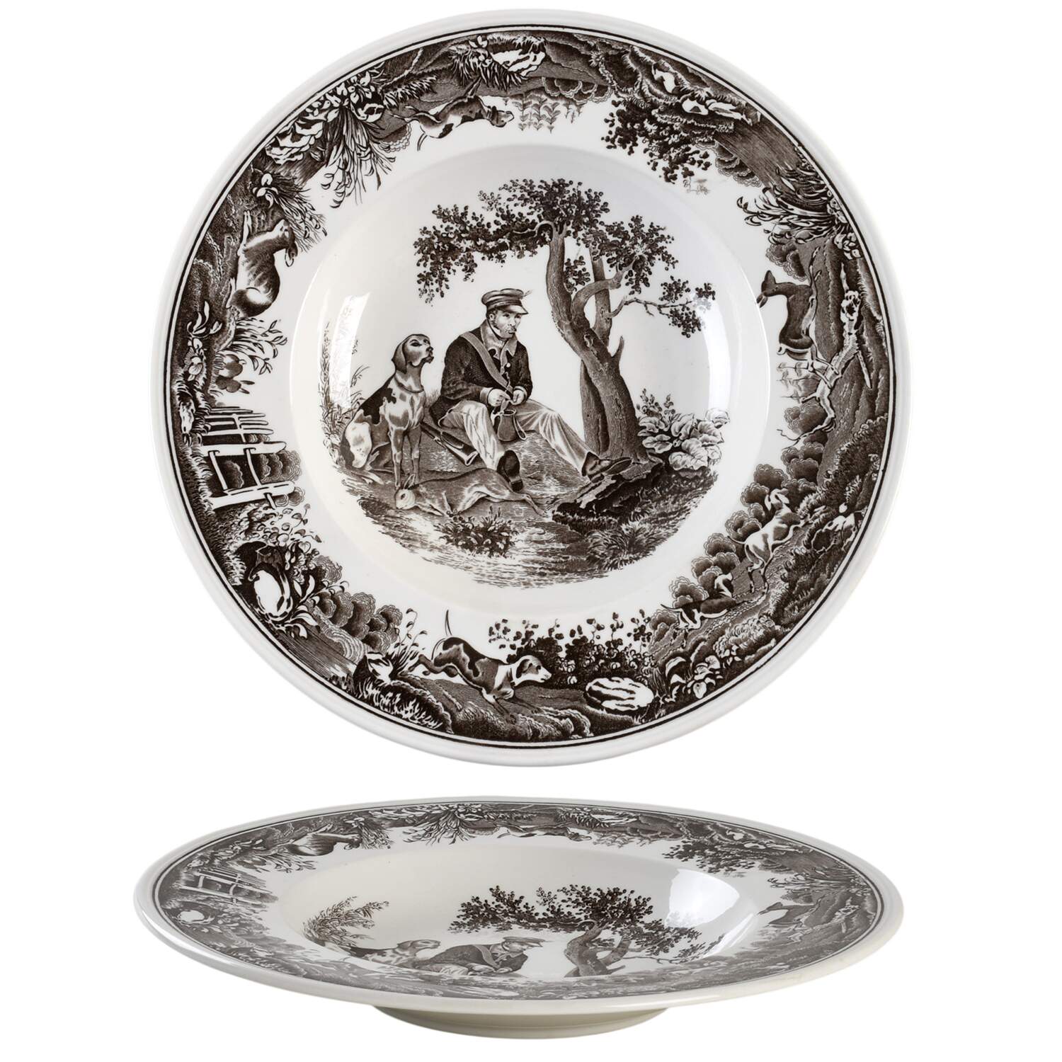 Anjou Large Rim Soup Bowl by Villeroy & Boch-1