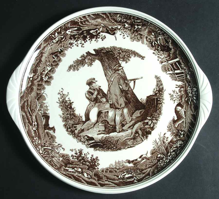 Anjou Handled Cake Plate by Villeroy & Boch-1