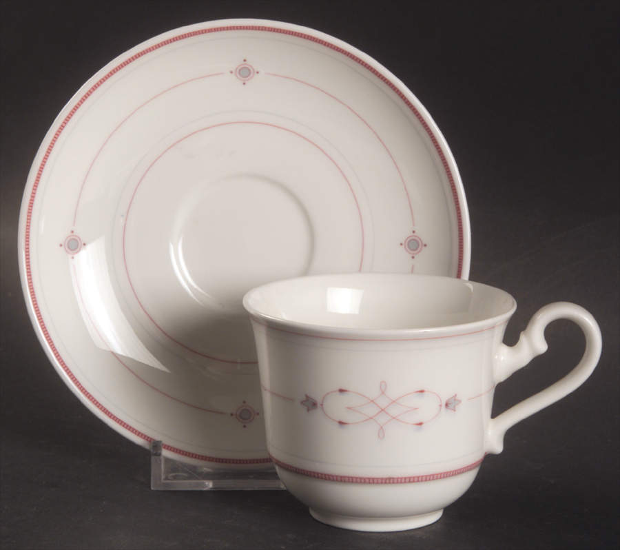 Aragon Flat Demitasse Cup & Saucer Set by Villeroy & Boch-1