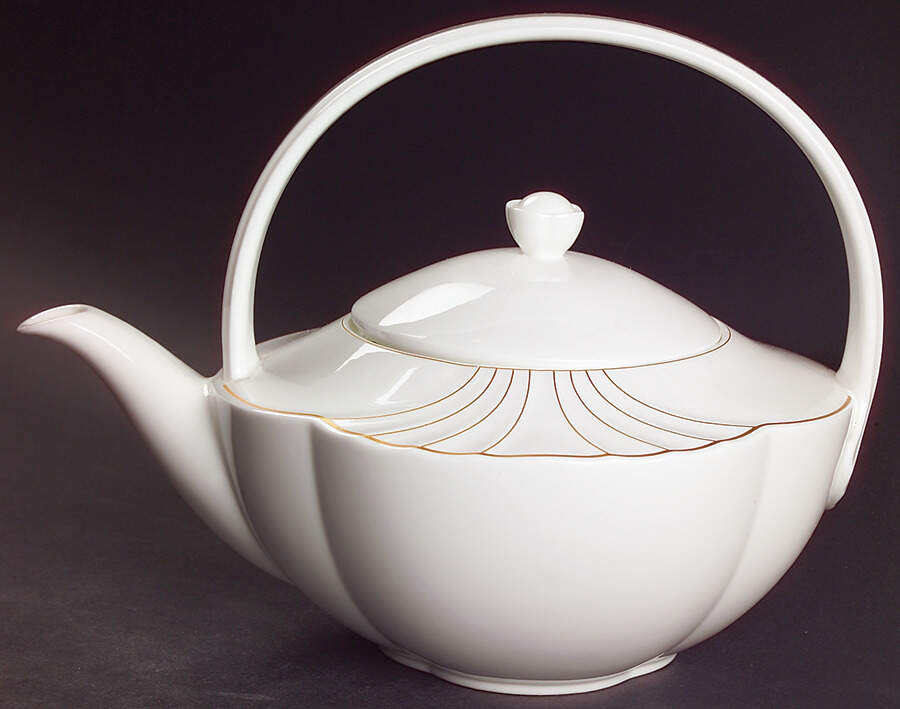 Arco Gold Teapot & Lid by Villeroy & Boch-1