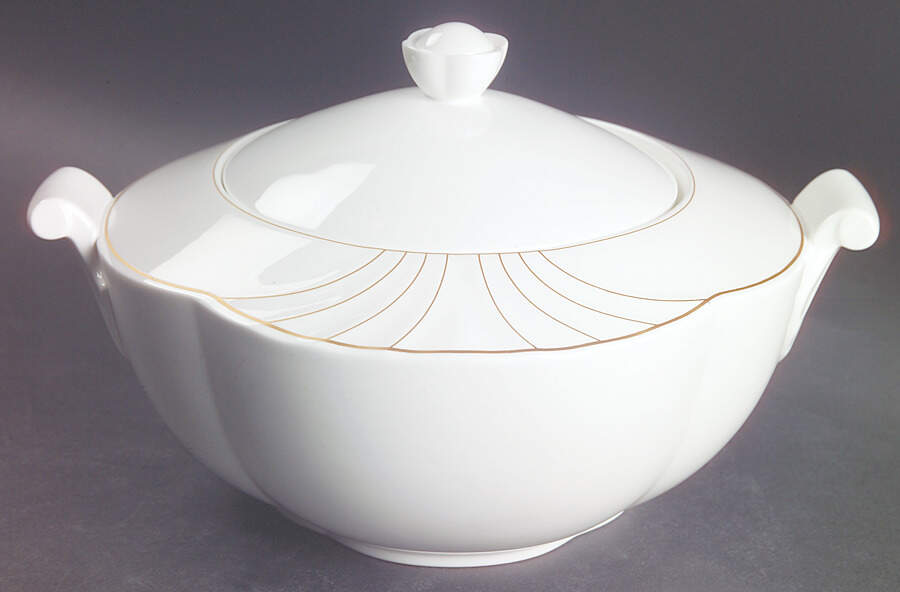Arco Gold Round Covered Vegetable by Villeroy & Boch-1