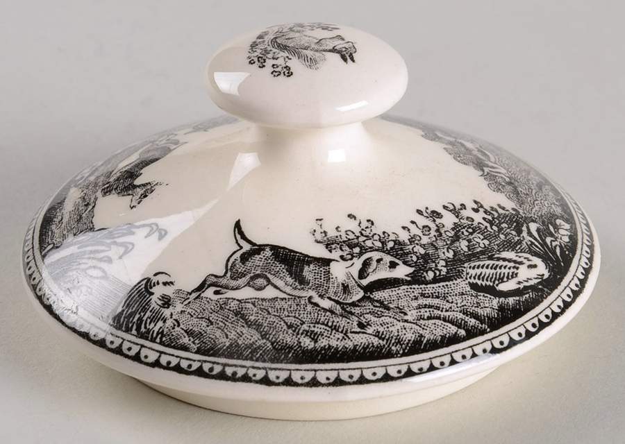 Artemis Grey Black Lid for Sugar Bowl by Villeroy & Boch-1