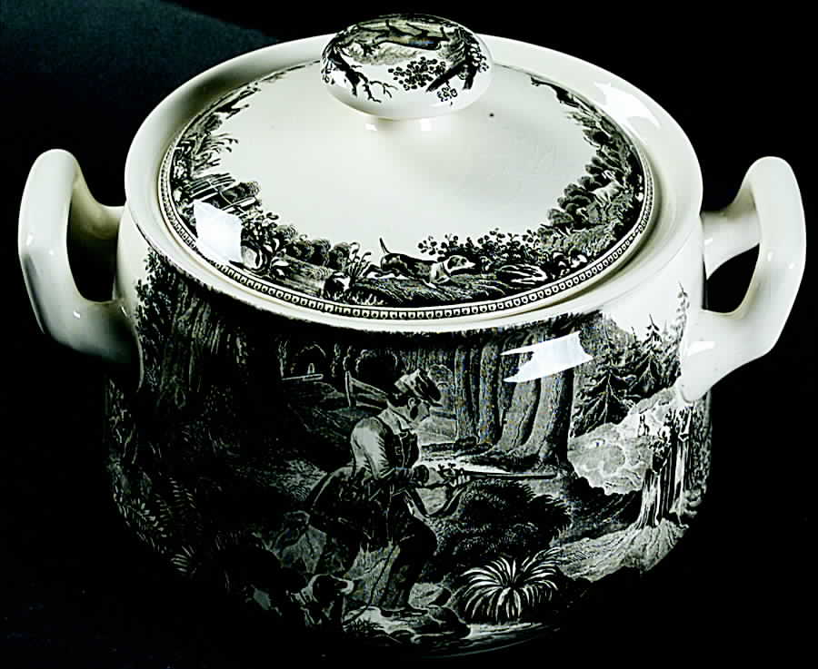 Artemis Grey Black Small Bean Pot & Lid by Villeroy & Boch-1