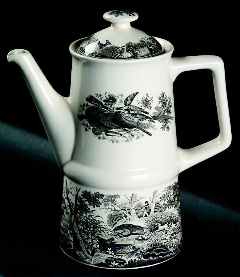Artemis Grey Black Coffee Pot & Lid by Villeroy & Boch-1