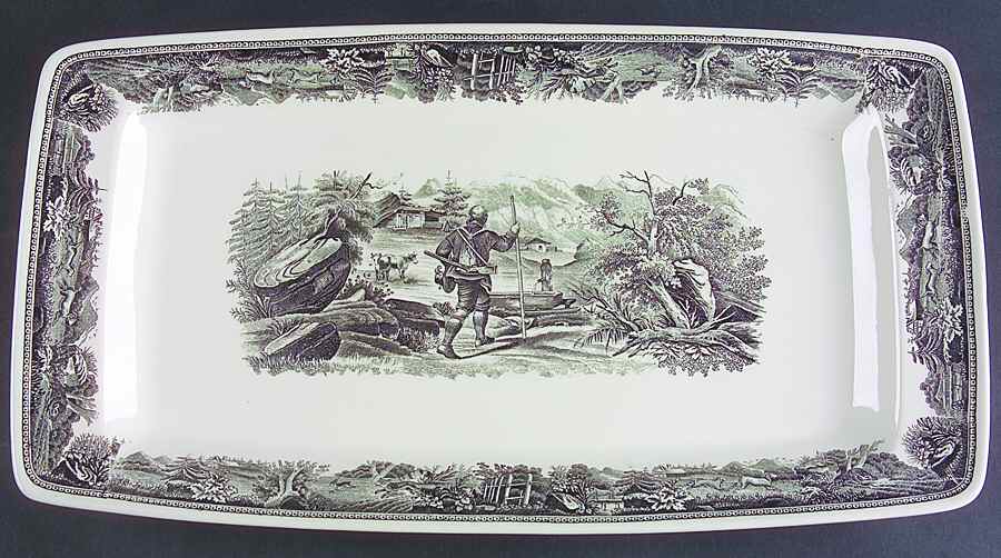 Artemis Grey Black 15" Rectangular Serving Platter by Villeroy & Boch-1