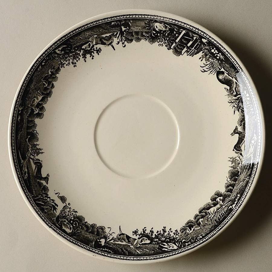 Artemis Grey Black Saucer by Villeroy & Boch-1