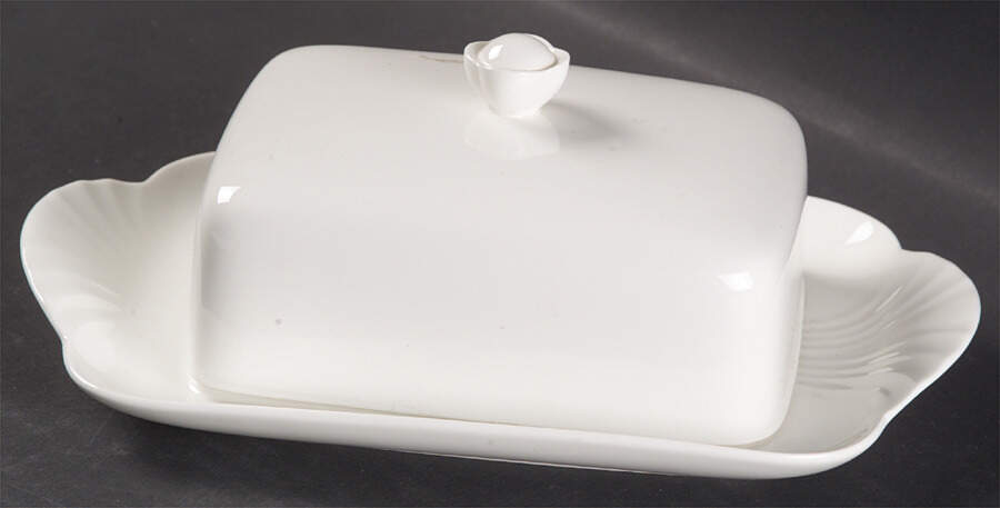 Arco Weiss Square Covered Butter by Villeroy & Boch-1