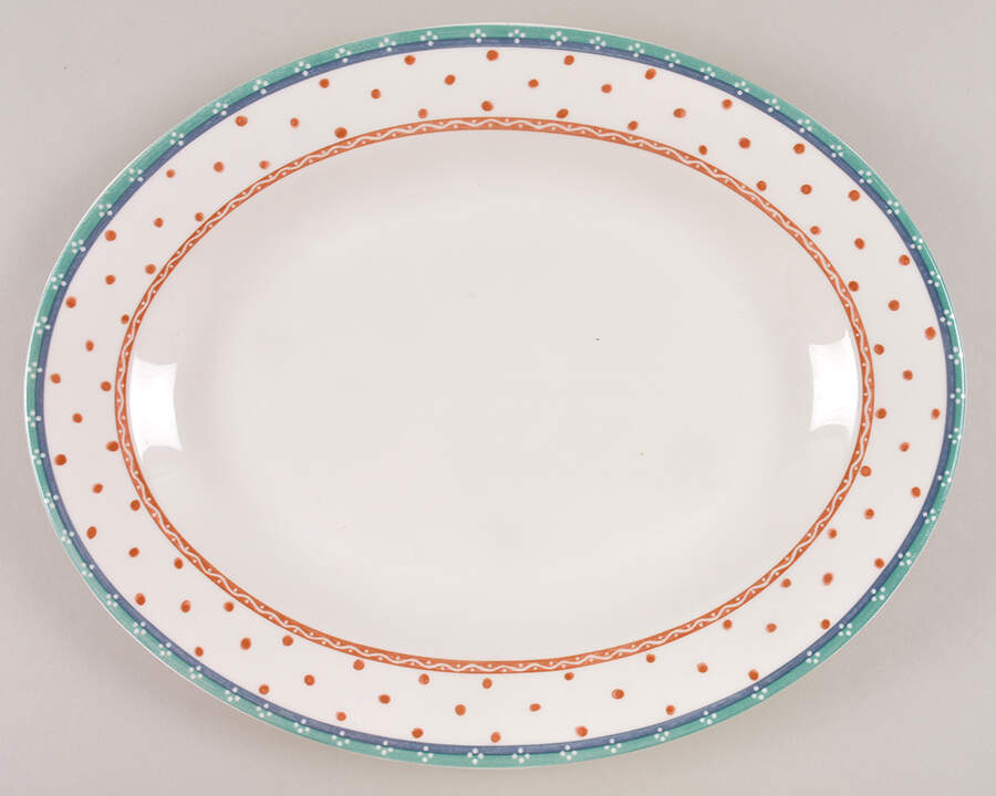 Ascoli 14" Oval Serving Platter by Villeroy & Boch-1