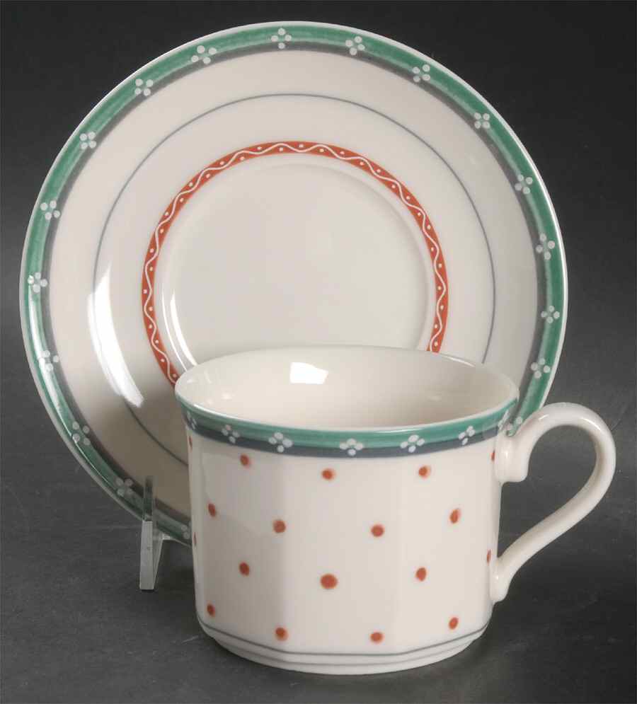 Ascoli Breakfast Cup & Saucer Set by Villeroy & Boch-1
