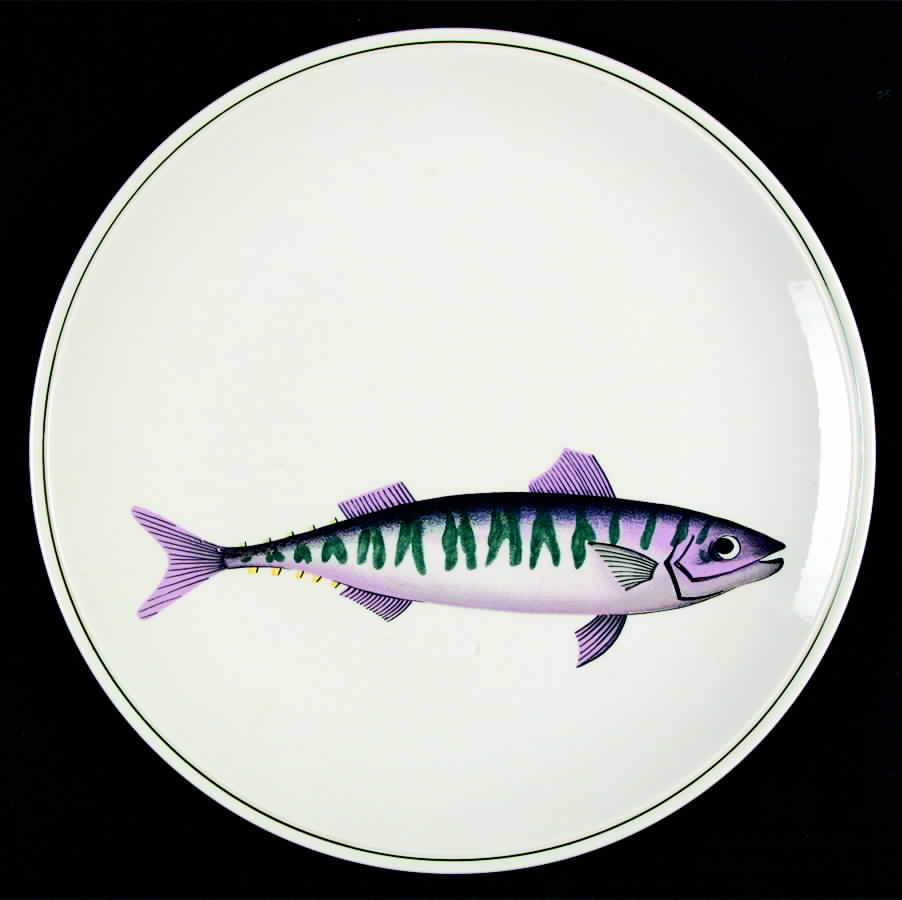 Atlantic (Fish, No Flowers, Cream) Dinner Plate by Villeroy & Boch-1