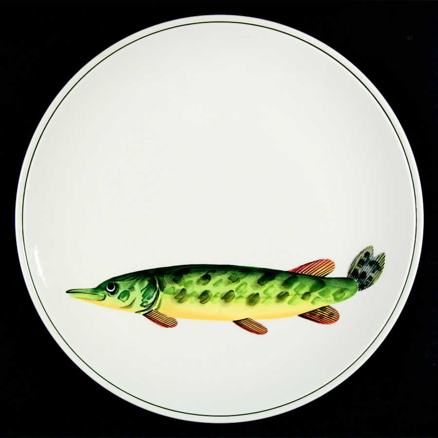 Atlantic (Fish, No Flowers, Cream) Dinner Plate by Villeroy & Boch-1
