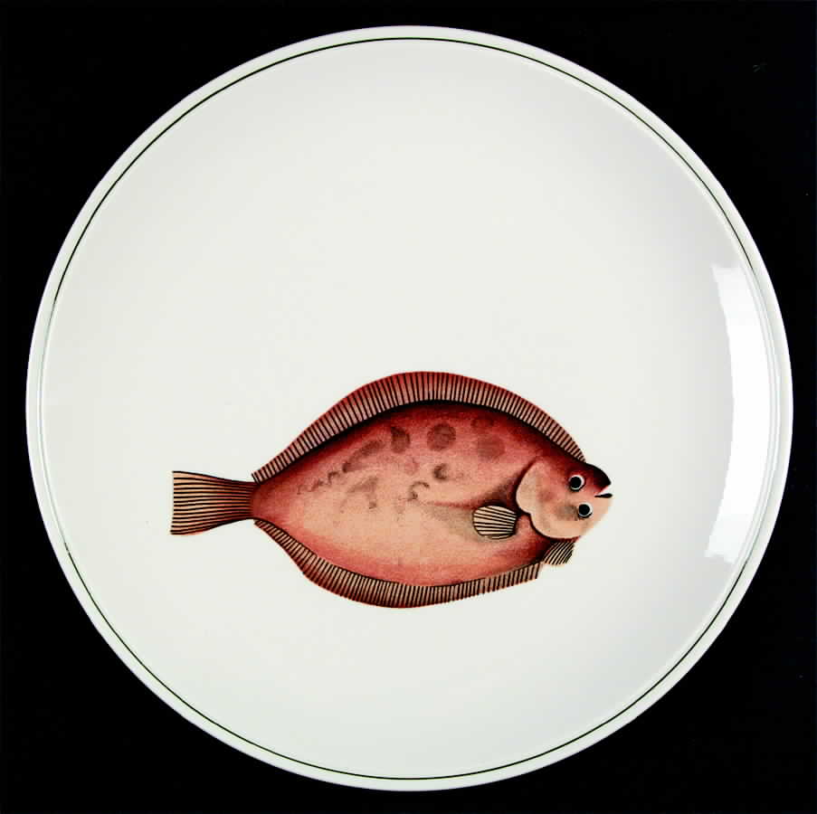 Atlantic (Fish, No Flowers, Cream) Dinner Plate by Villeroy & Boch-1