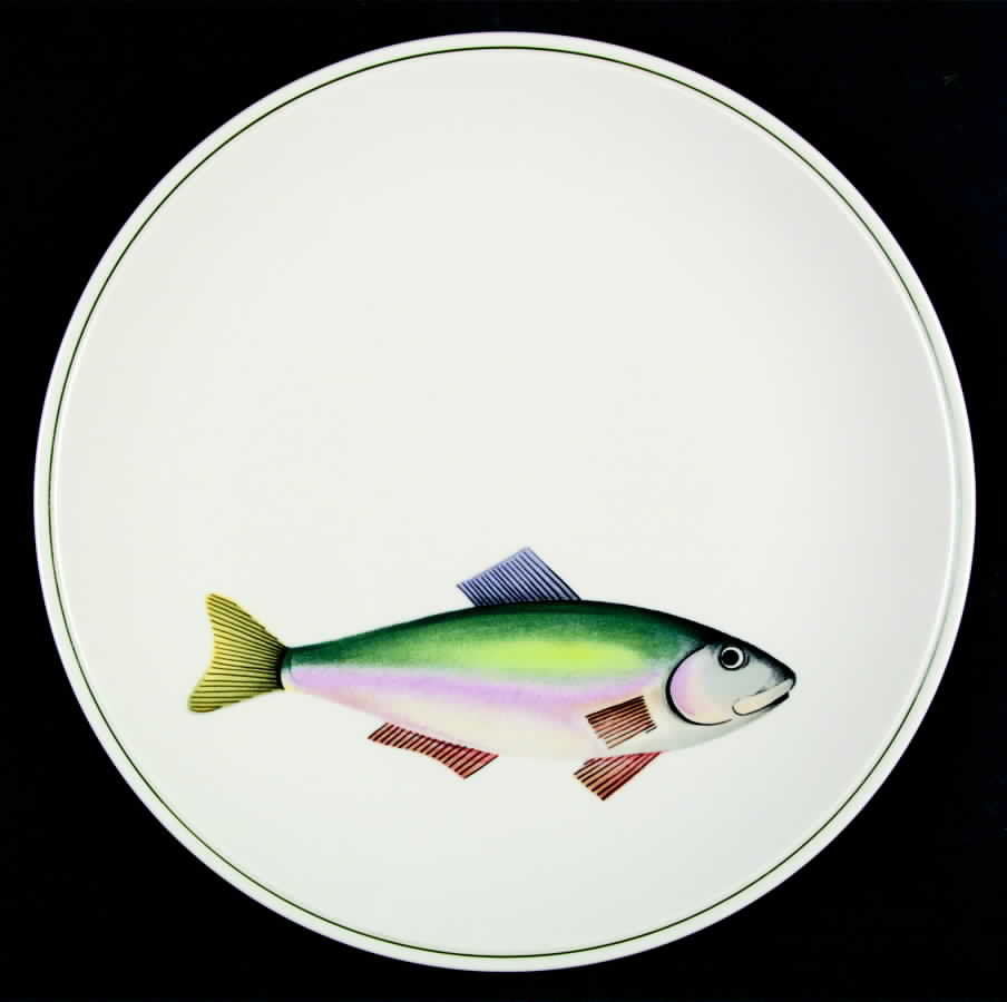 Atlantic (Fish, No Flowers, Cream) Dinner Plate by Villeroy & Boch-1