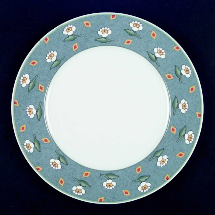 Ava Blue Dinner Plate by Villeroy & Boch-1