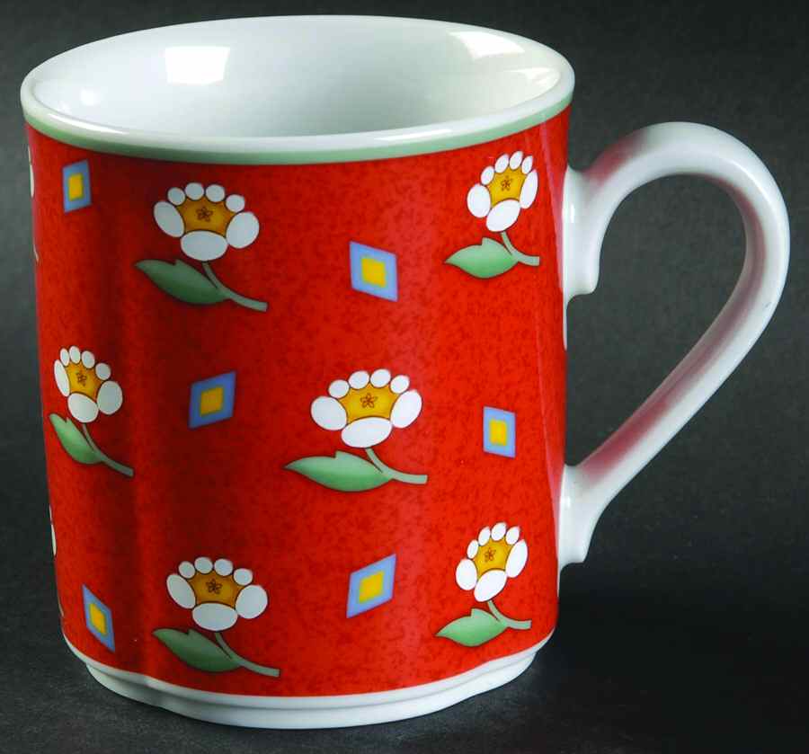 Ava Red Mug by Villeroy & Boch-1