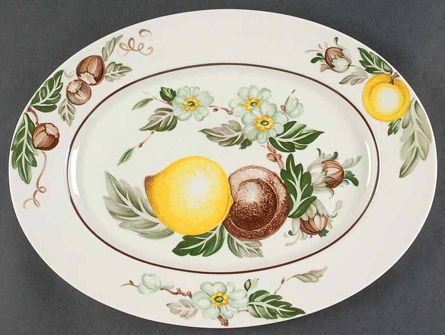 Bali 14" Oval Serving Platter by Villeroy & Boch-1