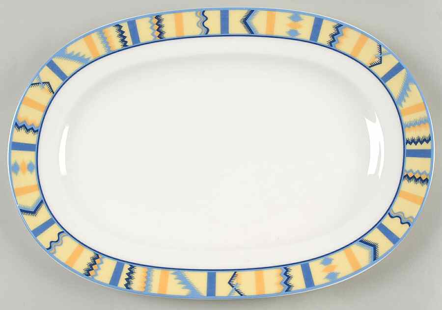 Bali Look 11" Oval Serving Platter by Villeroy & Boch-1