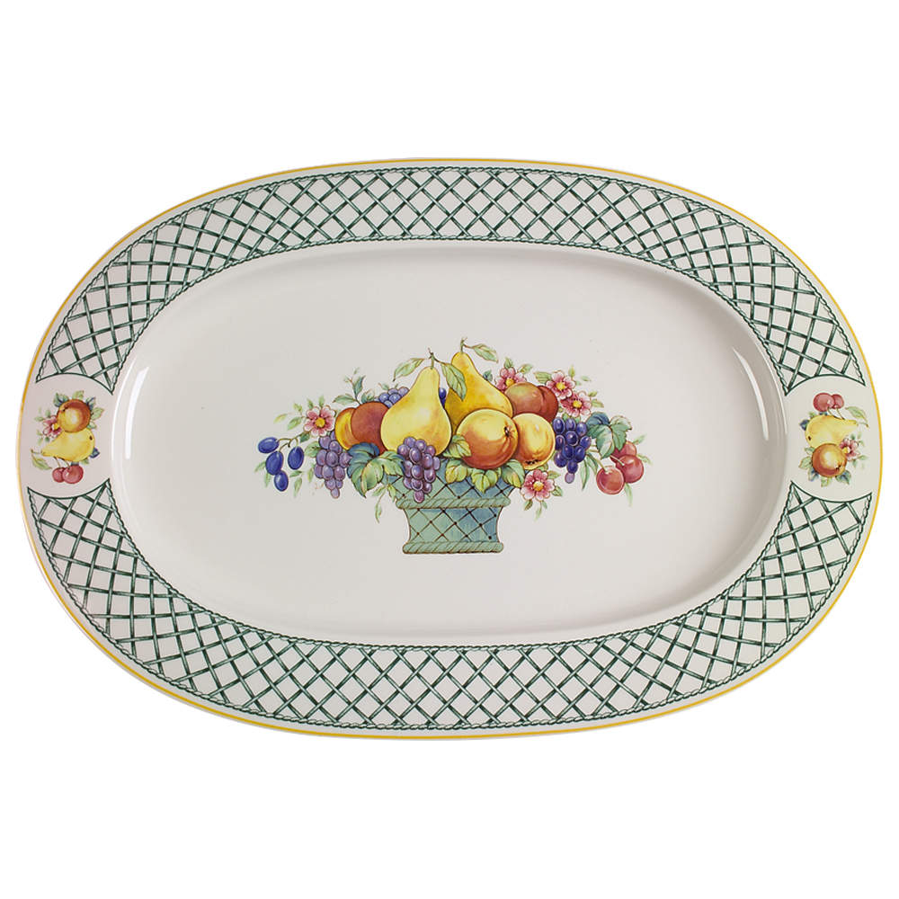 Basket 16" Oval Serving Platter by Villeroy & Boch-1