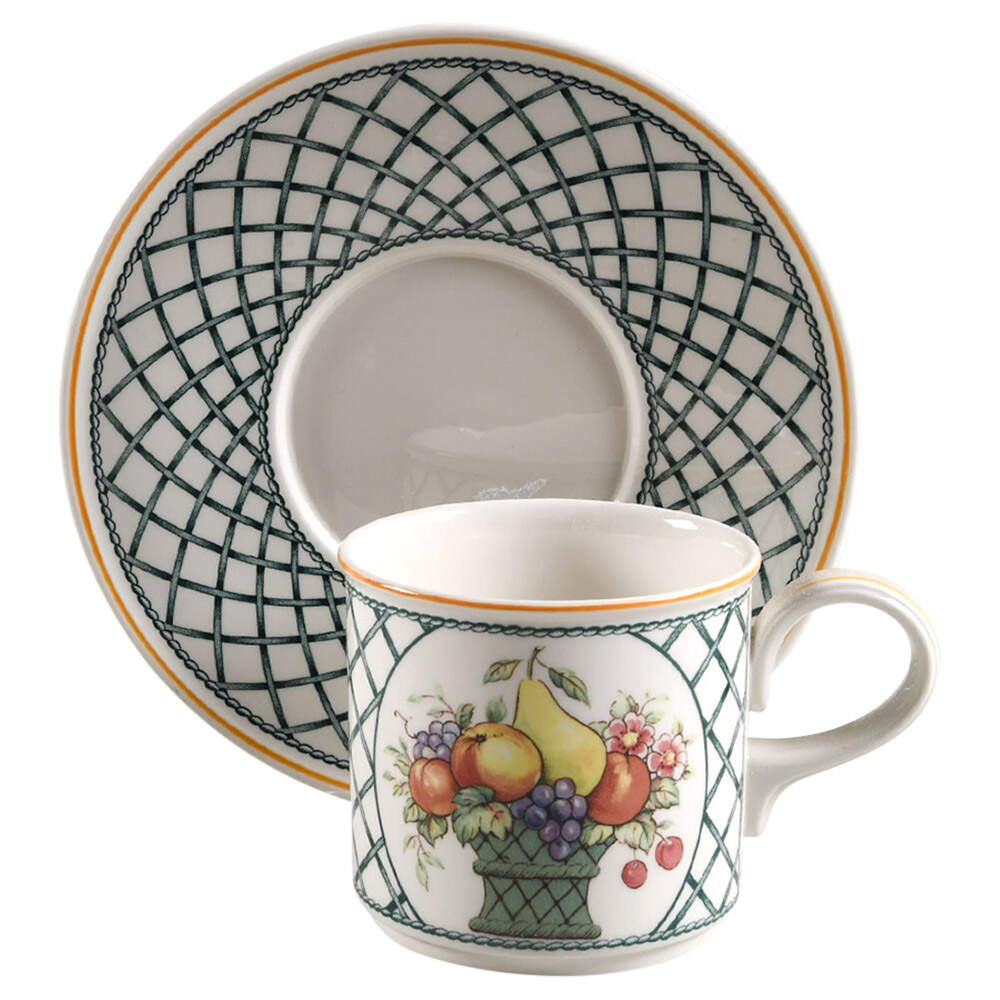Basket Breakfast Cup & Saucer Set by Villeroy & Boch-1