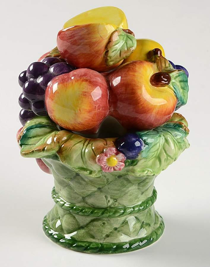Basket Figural Jam/Jelly and Lid by Villeroy & Boch-1