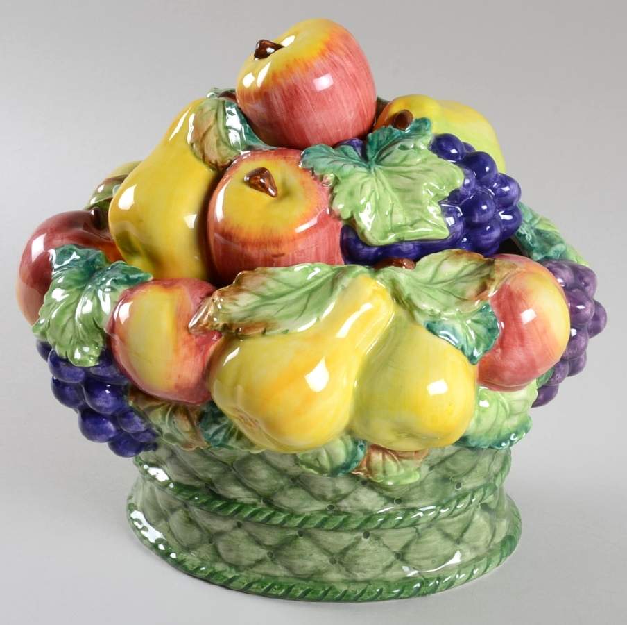Basket Figural Tureen & Lid by Villeroy & Boch-1