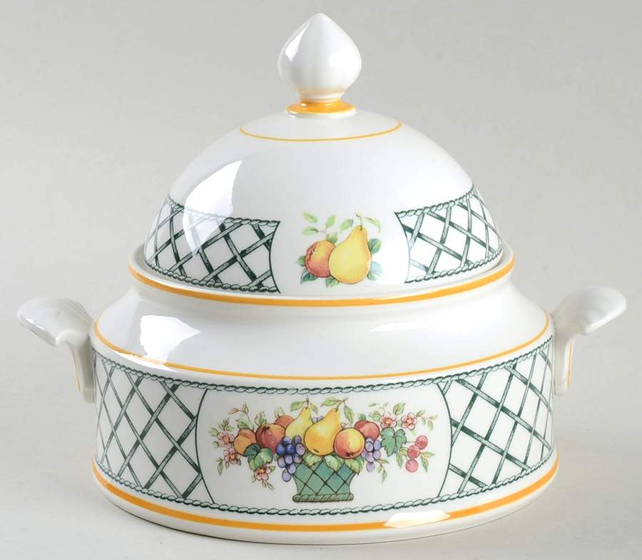 Basket Candy Box & Lid by Villeroy & Boch-1