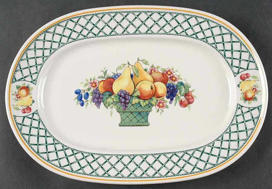 Basket 11" Oval Serving Platter by Villeroy & Boch-1