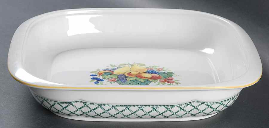 Basket 2 Quart Square Microwave Baker No Lid by Villeroy & Boch-1