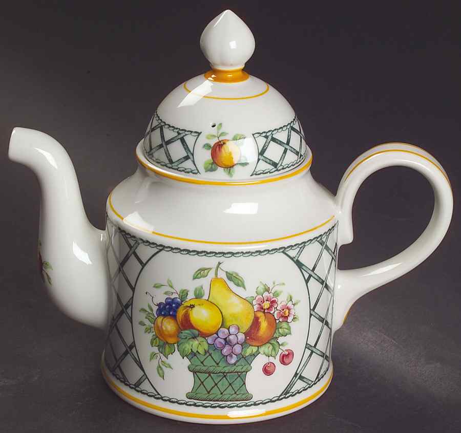Basket Individual Coffee Pot & Lid by Villeroy & Boch-1