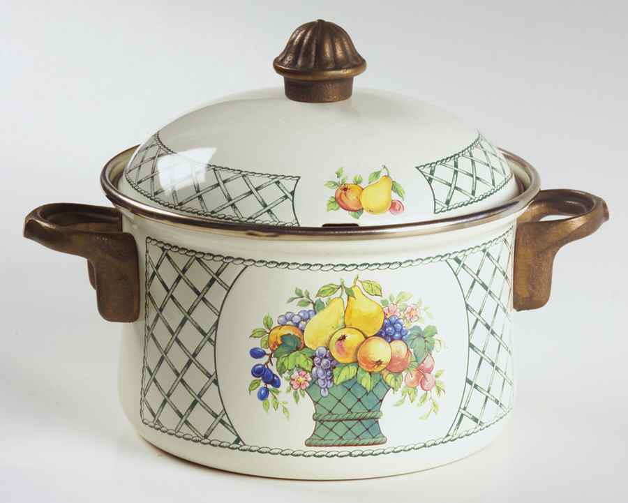 Basket 2 Quart Metal Stew Pot by Villeroy & Boch-1