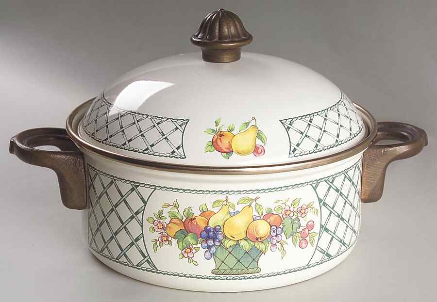 Basket 2.5 Quart Metal Stew Pot by Villeroy & Boch-1