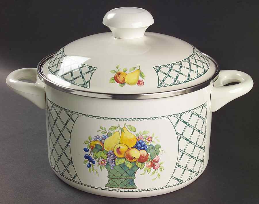 Basket 3 Quart Metal Stew Pot by Villeroy & Boch-1
