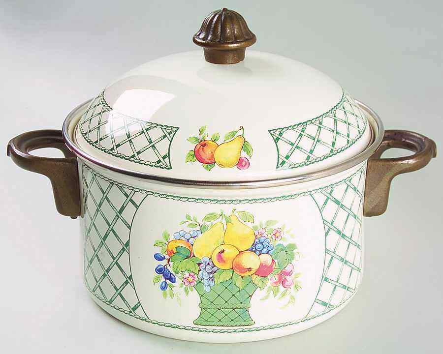 Basket 3.5 Quart Metal Stew Pot by Villeroy & Boch-1