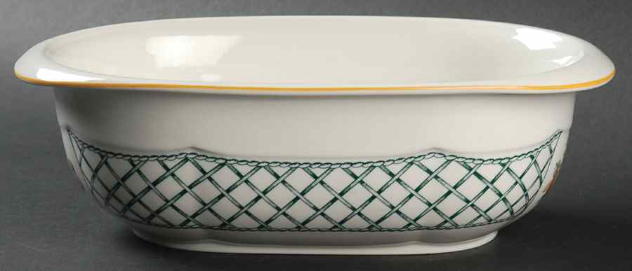 Basket 9" Oval Microwave Baker No Lid by Villeroy & Boch-1