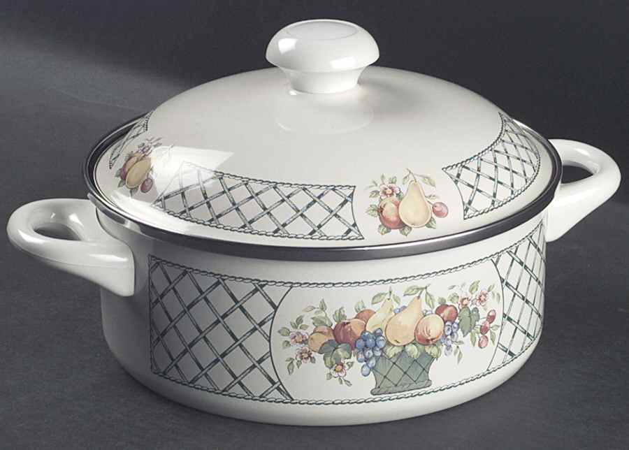 Basket 5 Quart Metal Stew Pot by Villeroy & Boch-1