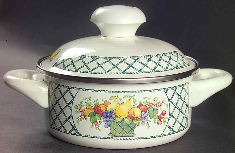 Basket 1.5 Quart Metal Stew Pot & Lid by Villeroy & Boch-1