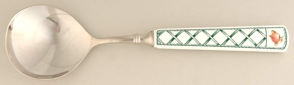 Basket Salad Serving Spoon with Stainless Bowl by Villeroy & Boch-1
