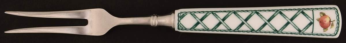 Basket Carving Fork with Stainless Prongs by Villeroy & Boch-1