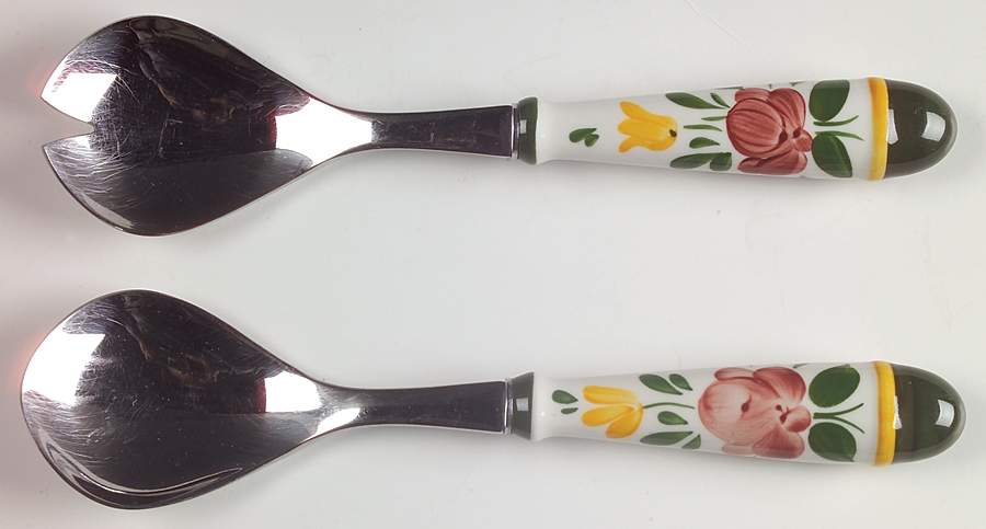 Bauernblume (2 Piece) Salad Set with Stainless Bowl by Villeroy & Boch-1