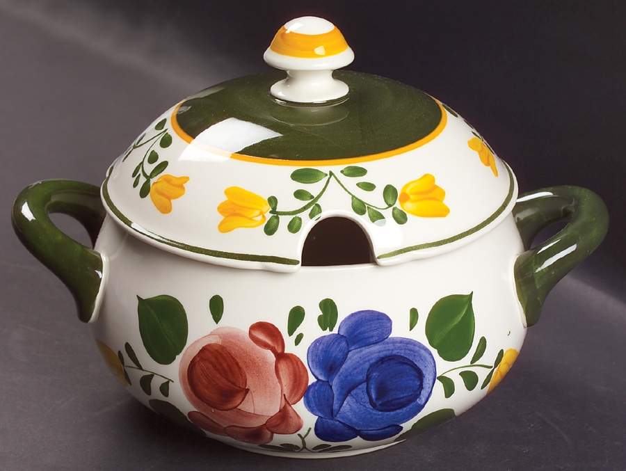 Bauernblume Round Covered Vegetable by Villeroy & Boch-1