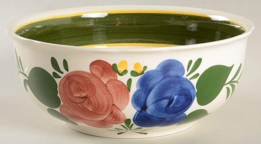 Bauernblume 7" Round Vegetable Bowl by Villeroy & Boch-1
