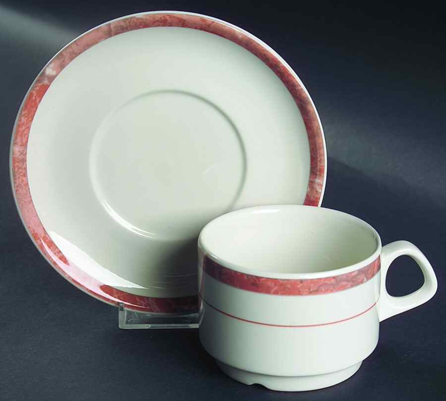 Beaulieu Flat Cup & Saucer Set by Villeroy & Boch-1