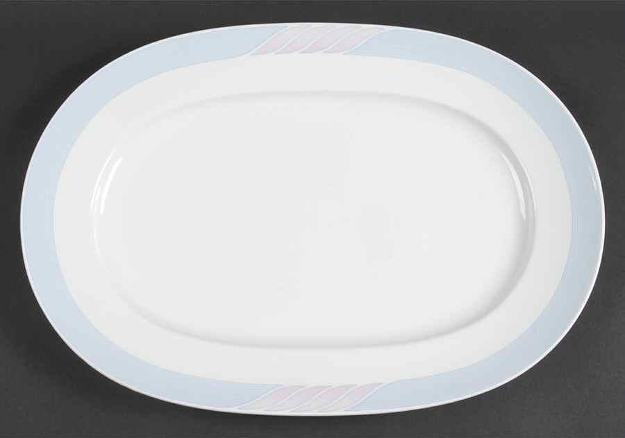 Bel Canto 16" Oval Serving Platter by Villeroy & Boch-1