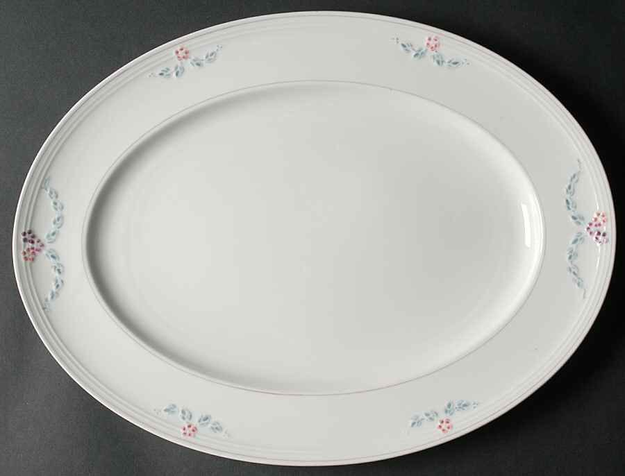 Bel Fiore 16" Oval Serving Platter by Villeroy & Boch-1